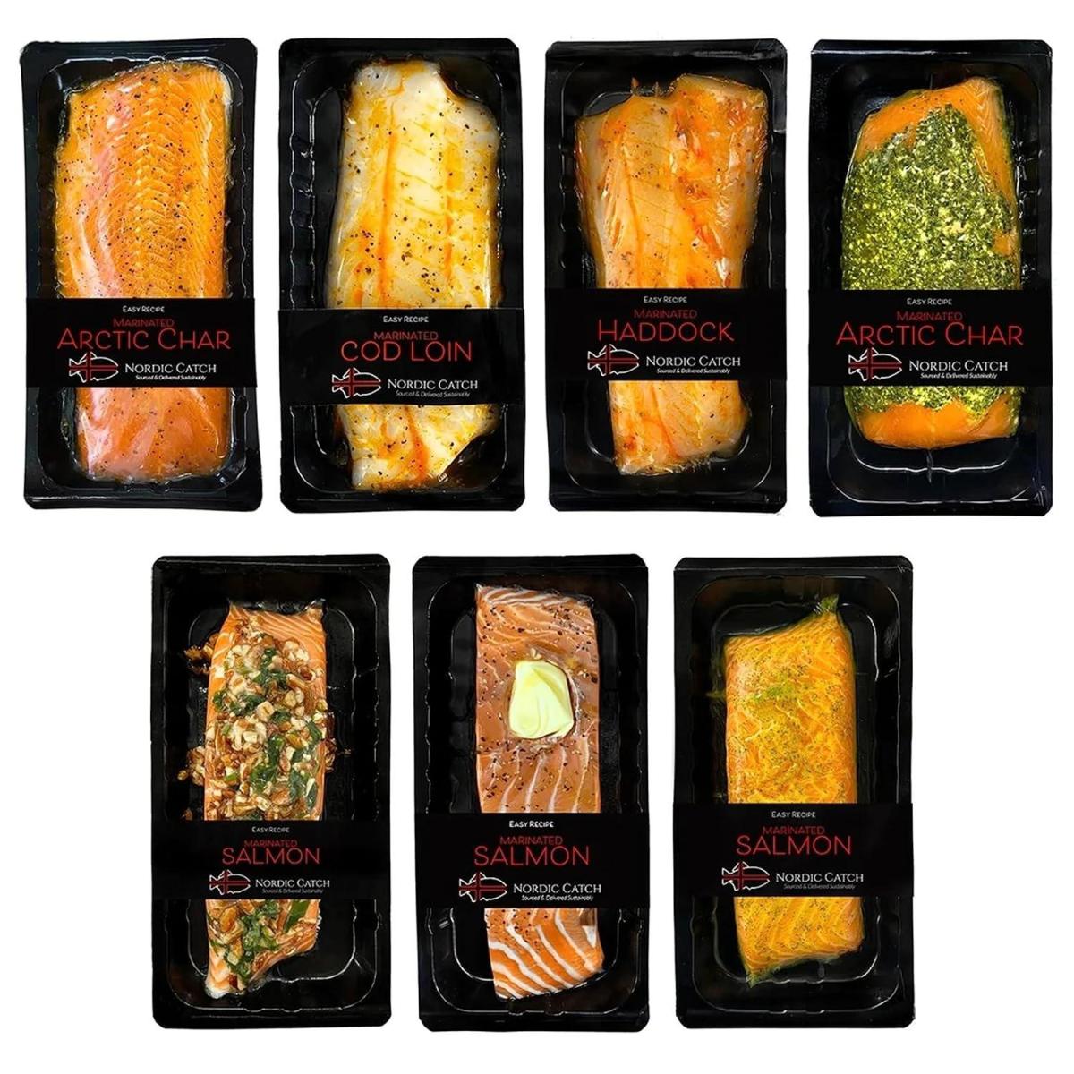 Frozen Marinated Fish Pieces